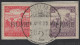 Fiume - Definitives - Set Of 2 - Mi 6 II ~ 7 II - 1918 - Fiume