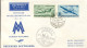 Aérophilatélie-LEIPZIGER FRUHJAHRSMESSE 1956 Par Deutsche Lufthansa-cachet De Berlin Du 5.03.56 - First Flight Covers