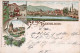 Hammelburg (8783) Postamt 1898 II (Ecken Abgestoßen) - Hammelburg