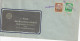 ENV. AFFR. MICHEL  ELSASS 1 + 8  OBL. STRASSBURG (ELS)3  (BANK DER DEUTSCHEN ARBEIT A.G.) - Storia Postale