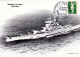 MARINE MILITAIRE - Cuirasser Le JEAN BART - Cachet Commemoratif - Warships