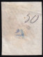 Suiza.  1850.  Rayon II. 10 R. Amarillo, Negro Y Rojo. - 1843-1852 Federal & Cantonal Stamps