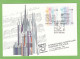 CARTE MAXIMUM AVEC 2 TIMBRES "EUROPA" 1985. NAHPOSTA 85 HAMBURG. - Maximumkaarten