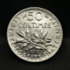 50 CENTIMES SEMEUSE ARGENT 1917 FRANCE / SILVER (Réf. 24425) - 50 Centimes