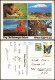 Africa Afrika  Mehrbild-AK African Safari Club, Tiere & Landschaft 1988 - Ohne Zuordnung