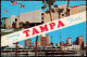 Tampa Greetings TAMPA Florida UNIVERSITY OF SOUTH FLORIDA, SKYLINE 1970 - Other & Unclassified