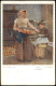 Künstlerkarte Kunstwerk Künstler A. D. GOLTZ Pinx. Les Pommes Äpfel 1910 - Paintings