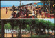 Postales .Spanien CALELLA DE MAR Detalles Del Paseo Maritimo 1980 - Andere & Zonder Classificatie