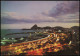 Postcard Rio De Janeiro Panorama-Ansicht Am Abend / Bei Nacht 1980 - Rio De Janeiro