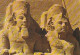 AK 214898 EGYPT - Abu Simbel - The Statues Of Ramses In Front Of The Great Temple - Temples D'Abou Simbel