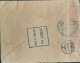 Lettre Recommandée 1915 Ministère De La Guerre Controle Postal Lyon Cachet Suisse Du N29/9/1915 - Covers & Documents