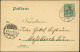 POSTKARTE 1902 "Timbre 5 Pfenning Deutches Reich" - Postkarten