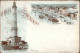 Swinemünde Vorläufer Leuchtturm 1892 I-II (fleckig, Ecken Abgestossen) - Poland