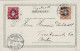 4932 12 Leksand, Dalarne. (Postmark 1900)   - Suède