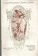 CE / Vintage Theater Program / Programme Théâtre Art Nouveau EVIAN-LES-BAINS 1913 Pub Funiculaire SAPHO Concert - Programmes