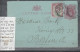 GB 1905: 1 1/2 D Chalk-surf. Pap.,purp./bluish Gr. Used On 1 D Letter-card EVII; Stamp S.G.-spec. M9(2),no Fault  S. - Covers & Documents