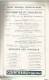 CE / Vintage / Old French Theater Program 1912 / RARE Programme Théâtre EVIAN-LES-BAINS 1912 // Jeanne LION - Programas