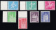 ** SERIE TIMBRES NEUFS C/.S.B.K. Nr:355L/56.58/63L. Y&TELLIER Nr:643a/44.46/48.50/51a. MICHEL Nr:696y/97.99/01.03/04y.** - Nuevos