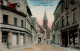 Bitsch (Wallis) Cafe Konditorei Herrenstrasse Prot. Kirche Eisenwaren Handlung 1917 I-II (fleckig, Randmangel) - Autres & Non Classés
