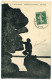 LOT 2 CPA - ILE DE SEIN Le Sphinx & Silhouette Du Sphinx ( Richers * Animées ) Ecrites Voyagé 1909 & 1912 - Ile De Sein