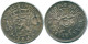 1/10 GULDEN 1945 P NETHERLANDS EAST INDIES SILVER Colonial Coin #NL14186.3.U.A - Indes Néerlandaises