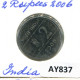 2 RUPEES 2006 INDE INDIA Pièce #AY837.F.A - Indien