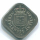 5 CENTS 1980 NIEDERLÄNDISCHE ANTILLEN Nickel Koloniale Münze #S12325.D.A - Antilles Néerlandaises