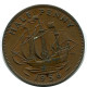 HALF PENNY 1956 UK GRANDE-BRETAGNE GREAT BRITAIN Pièce #AZ685.F.A - C. 1/2 Penny