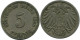 5 PFENNIG 1898 A DEUTSCHLAND Münze GERMANY #DB216.D.A - 5 Pfennig