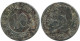 10 PFENNIG 1920 BONN STADT GERMANY Coin #AD597.9.U.A - 10 Rentenpfennig & 10 Reichspfennig