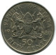 50 SHILLINGS 1980 KENYA Moneda #AZ203.E.A - Kenya