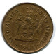 1 CENT 1981 SUDAFRICA SOUTH AFRICA Moneda #AX171.E.A - Afrique Du Sud