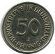 50 PFENNIG 1982 J BRD ALLEMAGNE Pièce GERMANY #AZ449.F.A - 50 Pfennig