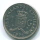 1 GULDEN 1971 ANTILLAS NEERLANDESAS Nickel Colonial Moneda #S11926.E.A - Antilles Néerlandaises