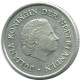 1/4 GULDEN 1962 ANTILLAS NEERLANDESAS PLATA Colonial Moneda #NL11107.4.E.A - Antilles Néerlandaises