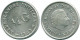 1/4 GULDEN 1962 ANTILLAS NEERLANDESAS PLATA Colonial Moneda #NL11107.4.E.A - Antilles Néerlandaises