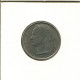 5 FRANCS 1967 FRENCH Text BÉLGICA BELGIUM Moneda #AU047.E.A - 5 Frank