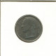 5 FRANCS 1967 FRENCH Text BÉLGICA BELGIUM Moneda #AU047.E.A - 5 Francs