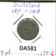5 PFENNIG 1875 C DEUTSCHLAND Münze GERMANY #DA581.2.D.A - 5 Pfennig