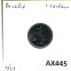 1 CENTAVO 1969 BRÉSIL BRAZIL Pièce #AX445.F.A - Brazil