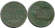 10 LEPTA 1895 GRIECHENLAND GREECE Münze George I #AH743.D.A - Griechenland