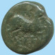 HORSE GENUINE ANTIKE GRIECHISCHE Münze 3g/15mm #AG148.12.D.A - Griechische Münzen