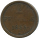 BRUNSWICK-WOLFENBÜTTEL 2 PFENNIG 1856 B Dresden German States #DE10534.12.F.A - Altri & Non Classificati