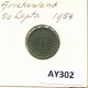 50 LEPTA 1954 GRIECHENLAND GREECE Münze #AY302.D.A - Grecia