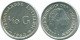 1/10 GULDEN 1963 ANTILLAS NEERLANDESAS PLATA Colonial Moneda #NL12522.3.E.A - Antillas Neerlandesas