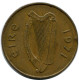 2 PENCE 1971 IRLAND IRELAND Münze #AY671.D.A - Irland