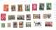 Delcampe - Collection De 95 Timbres  Oblitérés.A Surtaxe.Quelques MNH,Neuf Sans Charnière - Collections