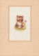 GATTO KITTY Animale Vintage Cartolina CPSM #PAM228.A - Chats