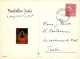 Jungfrau Maria Madonna Jesuskind Weihnachten Religion Vintage Ansichtskarte Postkarte CPSM #PBP976.A - Vierge Marie & Madones