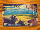 Phonecard Ukraine, Map, Fireworks - Ukraine